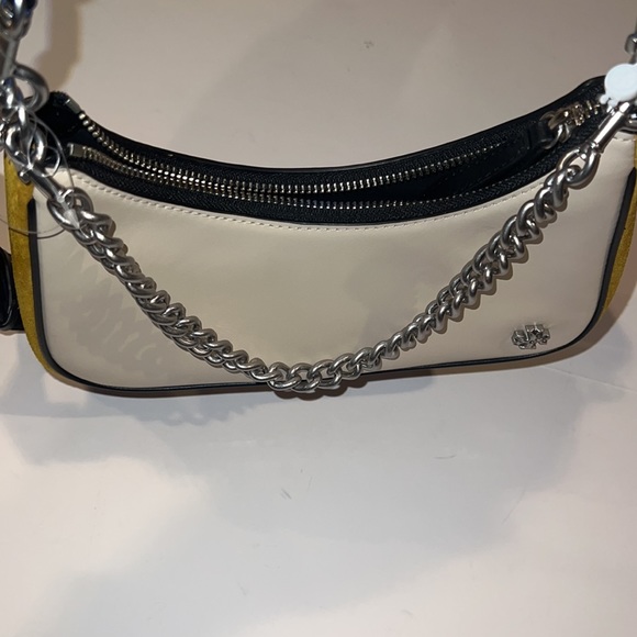 Tory Burch 151 Mercer Small Crescent Bag - Picture 10 of 14